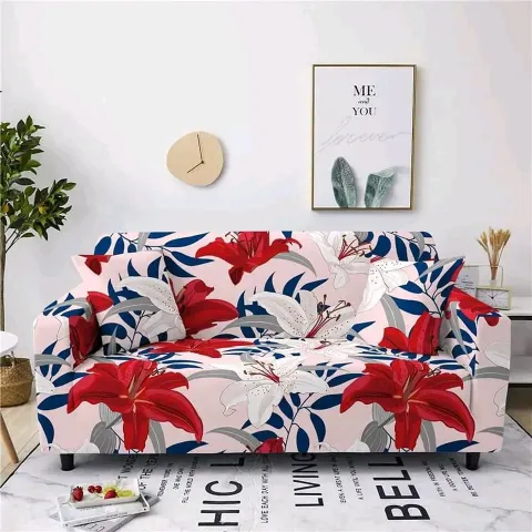 Printed Durable Elastic Stretch Sofa Cover